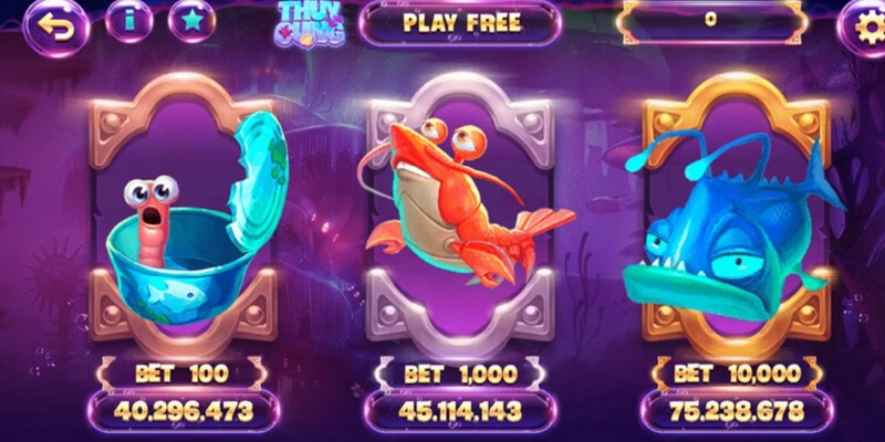 Giao diện game ấn tượng